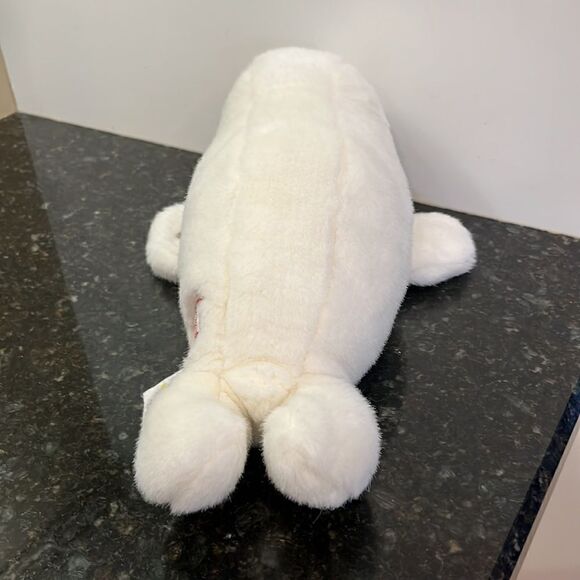 Walt Disney World Disney's Living Seas Epcot White Seal Plush Stuffed Animal 15" - Picture 6 of 9